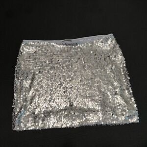 Express Sequin Mini Skirt New